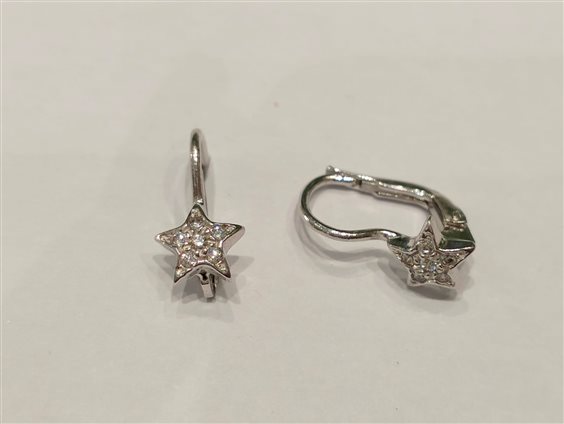 Orecchini Gazzola Bambino in Oro bianco OROBSCHIAVASTARMONICM12 - OROBSCHIAVASTARMONICM12